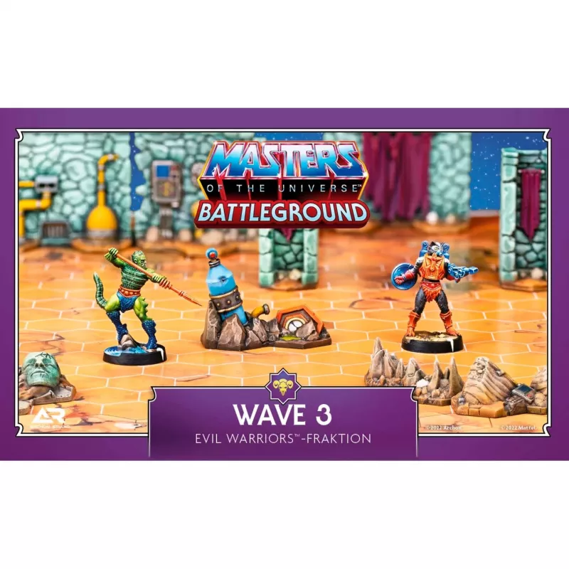 Masters of the Universe: Battleground Wave 3 - Evil Warriors-Fraktion, stalo žaidimo plėtinys
