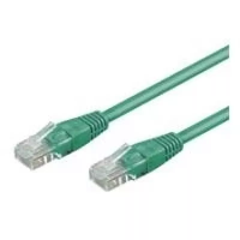 Wentronic Goobay CAT 6 komutacinis kabelis, U/UTP, žalias, 7,5 m - CCA vario mišinys (68430)