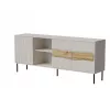 Cama INSERTO 3D1W komoda 190x40x80 kašmyro + LED