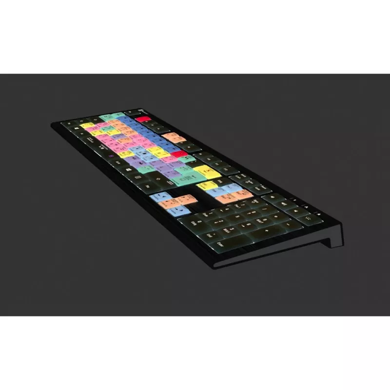 Logickeyboard Adobe Premiere Pro CC ASTRA 2 apšviesta klaviatūra vokiečių (LKB-PPROCC-A2PC-DE)