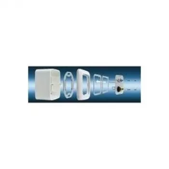 Rozečių lizdas 2 x RCA Kindermann 7444000410