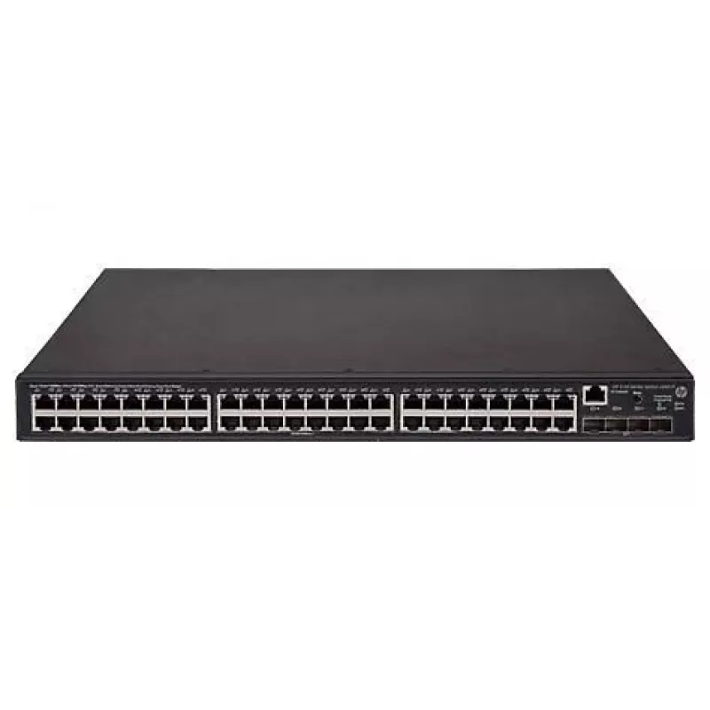 Tinklo komutatorius HP Enterprise 5130-48G-POE-4SFP — 48 PoE prievadai, 4 SFP jungtys