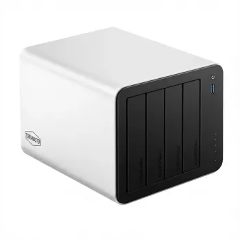 NAS TERRAMASTER F4-425 PLUS 4-bay 16GB DDR5 diskless tinklo saugykla