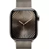 APPLE Watch Series 10 GPS + Cellular 42 mm natūralaus titano korpusas su natūralia milanietiška apyranke