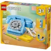 Konstravimo žaislas LEGO Creator 3-in-1 31174 Retro telefono rinkinys, 383 dalys, 8+ metų, 70×110×150 mm
