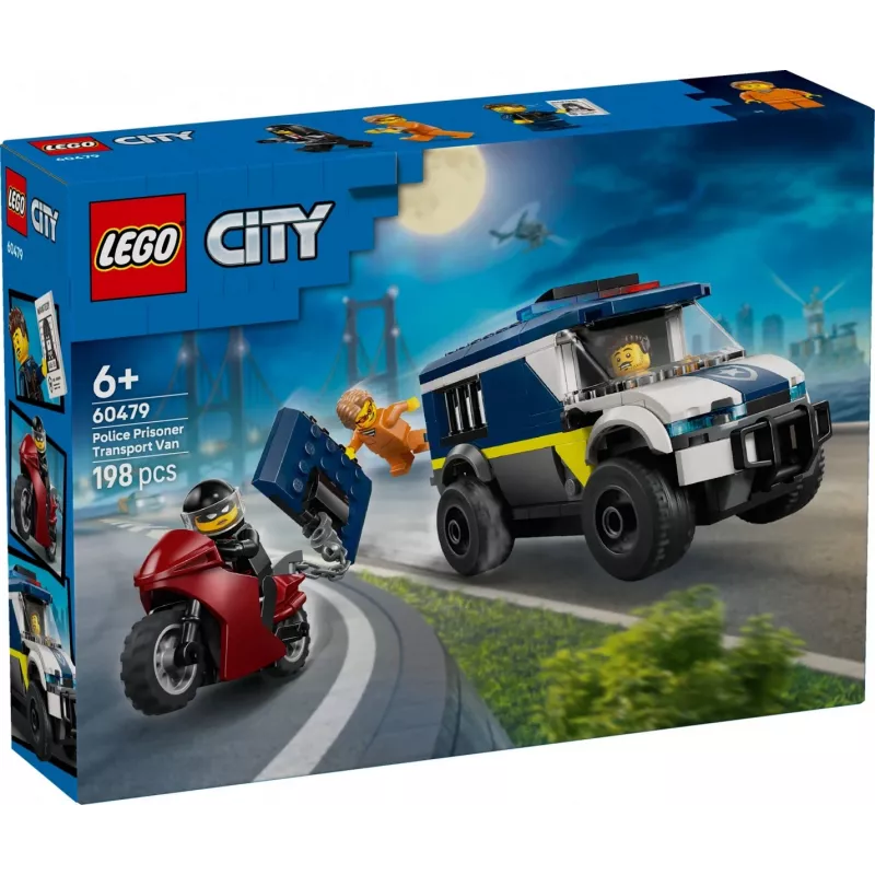 LEGO CITY 60479 Policijos kalinių pervežimo furgonas