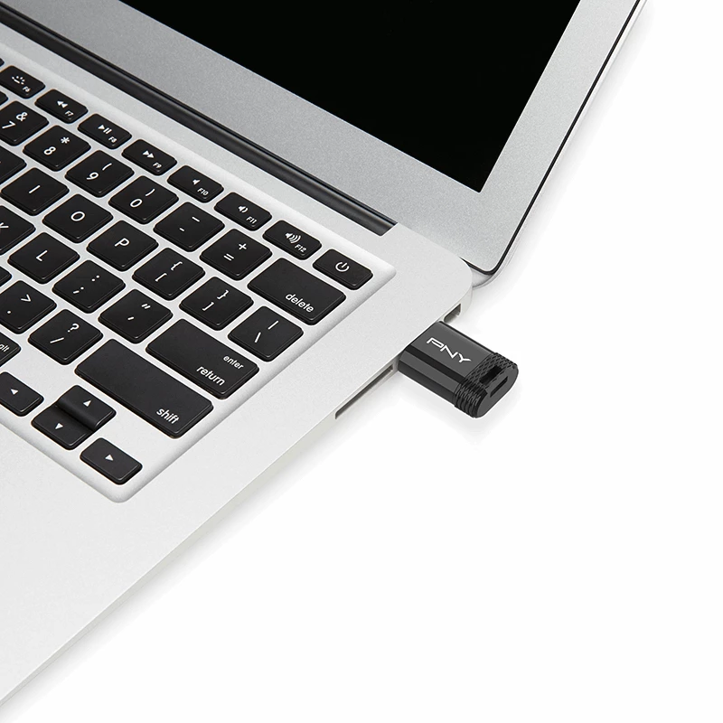 USB atmintukas PNY Elite-X 64 GB USB Type-C 3.2 Gen 1 (3.1 Gen 1) Juoda