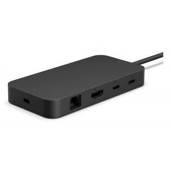 Dokų stotelė Microsoft Surface USB4 Dock Wired Juoda 100W Power Delivery