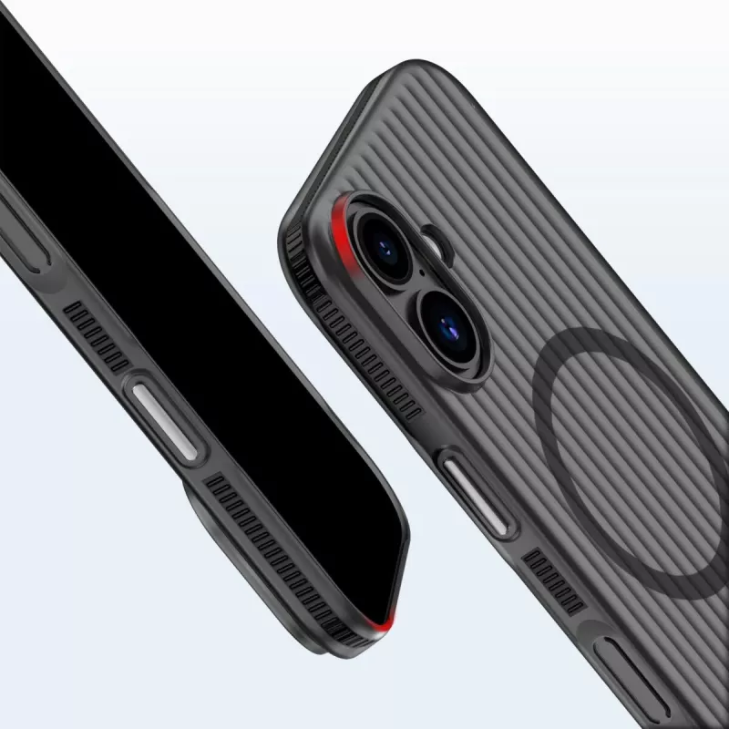 Dėklas 4smarts 541639 iPhone 17 16 cm (6,3 col.) juodas permatomas
