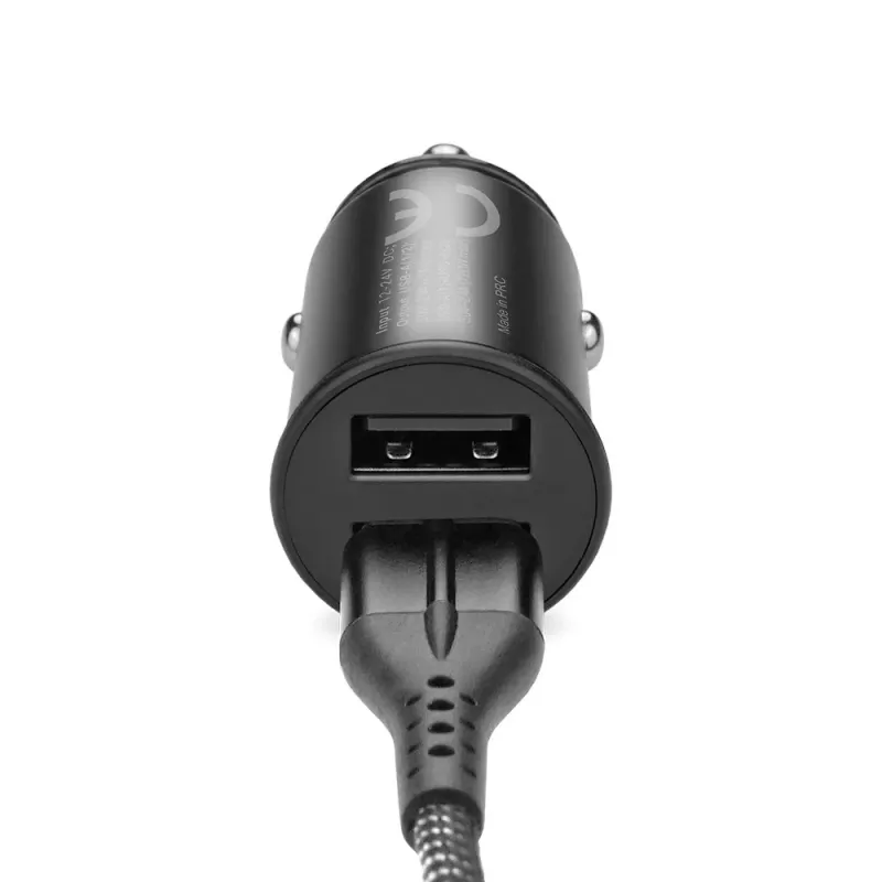 Automobilinis kroviklis everActive CC-25C 2x USB-A + USB-C, 12W, automobilinis USB maitinimo adapteris