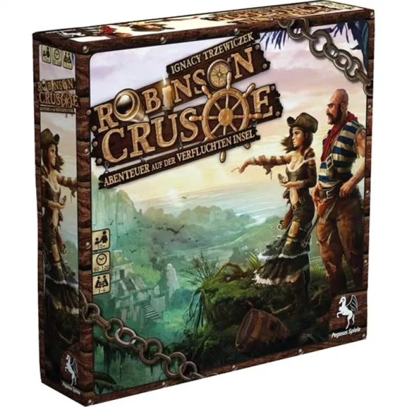 Robinson Crusoe - nuotykis prakeiktojoje saloje, stalo žaidimas