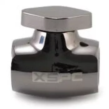 Rutulinis vožtuvas XSPC G1/4, žalvarinis korpusas su juodo chromo apdaila, modelis WASC-504