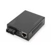 Digitus Gigabit PoE medijos keitiklis, RJ45 / SC, SM, PSE