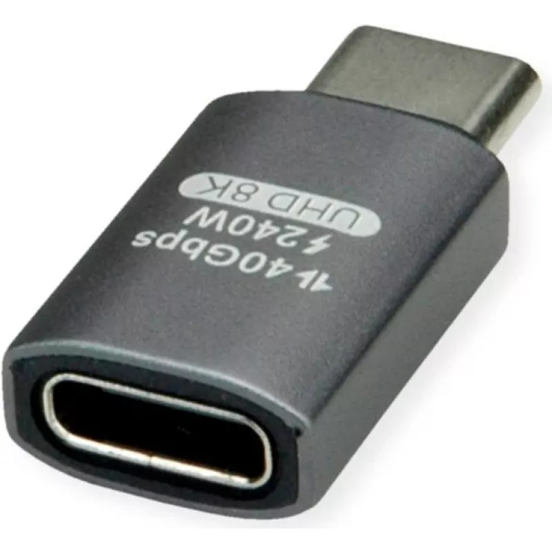 ROLINE USB4 40G Type C Adapter ST/BU Alu (12.03.2931)