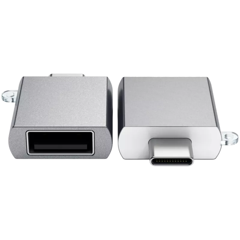 Satechi USB-C adapteris į USB 3.0 Space Gray – kilnus dizainas ir aukšta kokybė – kompaktiškas dizainas – – – (179979)