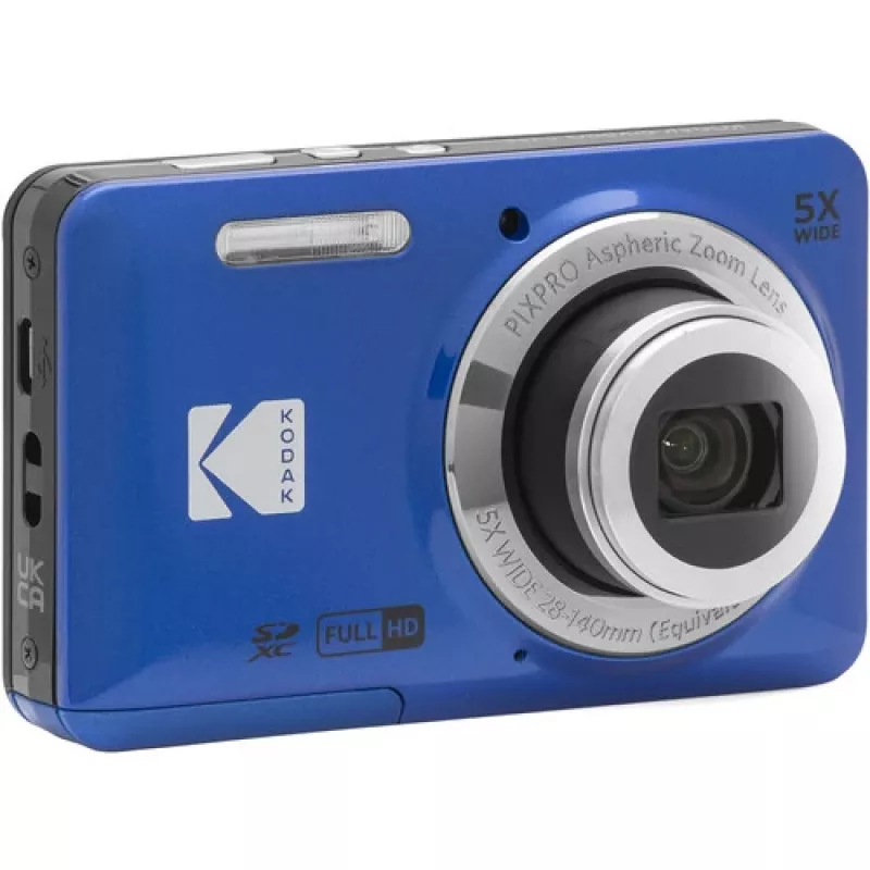 Kodak PIXPRO FZ55 1/2.3 Compact Camera 16 MP CMOS 4608 x 3456 Pixel Mėlyna (FZ55BL)
