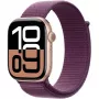 Apple Watch Series 10 aliuminio korpusas GPS + Cellular 46mm Rose Gold Sport Loop plum