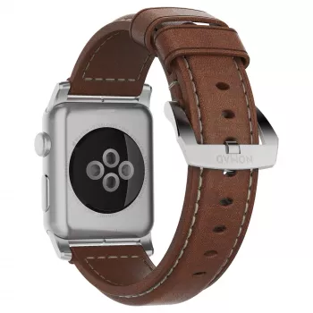 Nomad NM1A4RST00 - apyrankė - išmanusis laikrodis - ruda - Apple - Apple Watch Sport - Apple Watch - Apple Watch Edition - oda