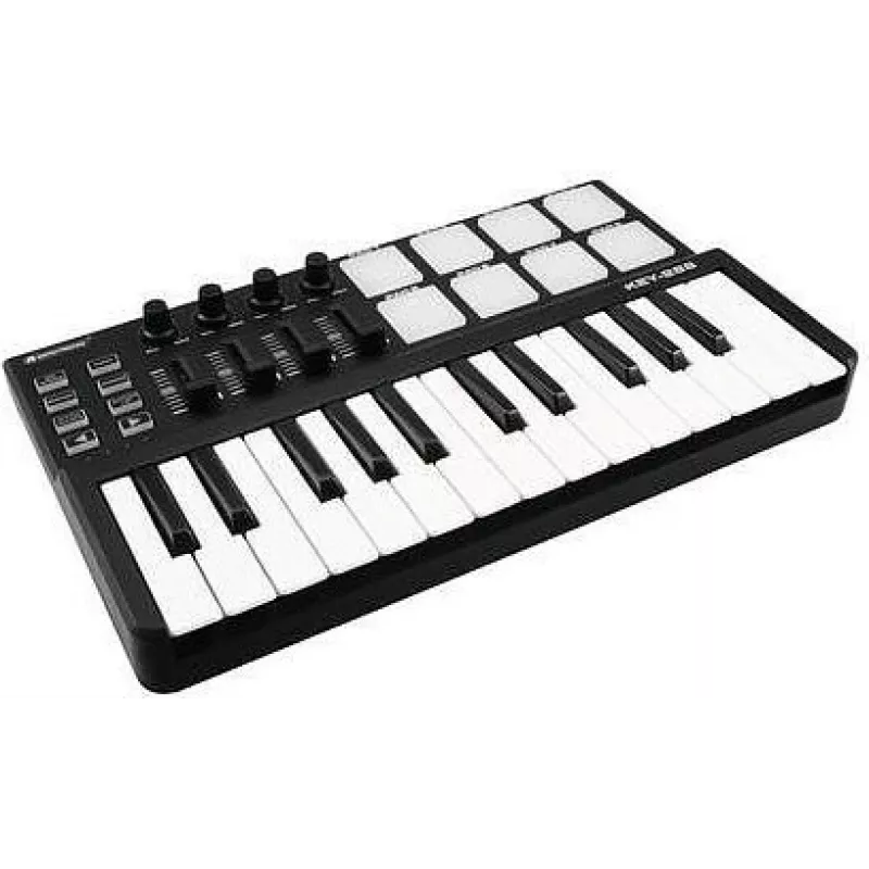 MIDI valdiklis Omnitronic Key-288 32 klavišų USB maitinamas MIDI klaviatūra