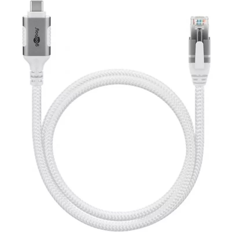 Goobay 74176 - Tinklo adapterio kabelis USB 3.1 Type C Gigabit Ethernet 2 m - Tinklo plokštė - 1 000 Mbps (74176)