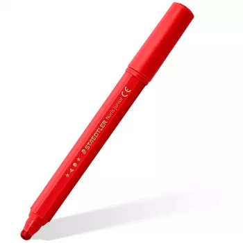 Flomasteriai Staedtler 329 C6 — 6 spalvos (mėlyna, ruda, žalia, rožinė, raudona, geltona), stambus antgalis