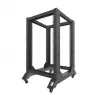 Lanberg Open Rack 19 18u 600x800 Juoda Lanberg
