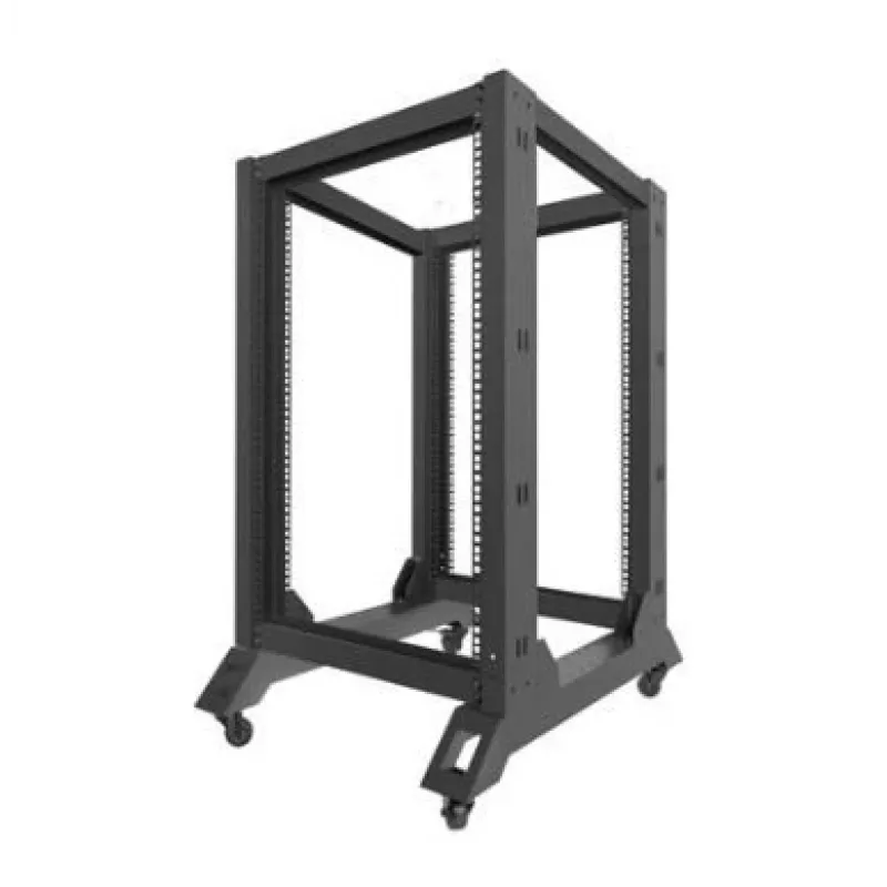 Lanberg Open Rack 19 18u 600x800 Juoda Lanberg