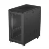19 colių stovo spinta LANBERG FF01-6022-23B, 22U, 600×1000 mm, juoda, perforuotos durys