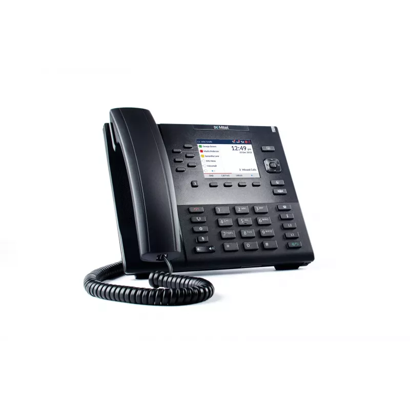 Mitel 80C00002AAA-A IP telefonas juodas 9 linijos LCD