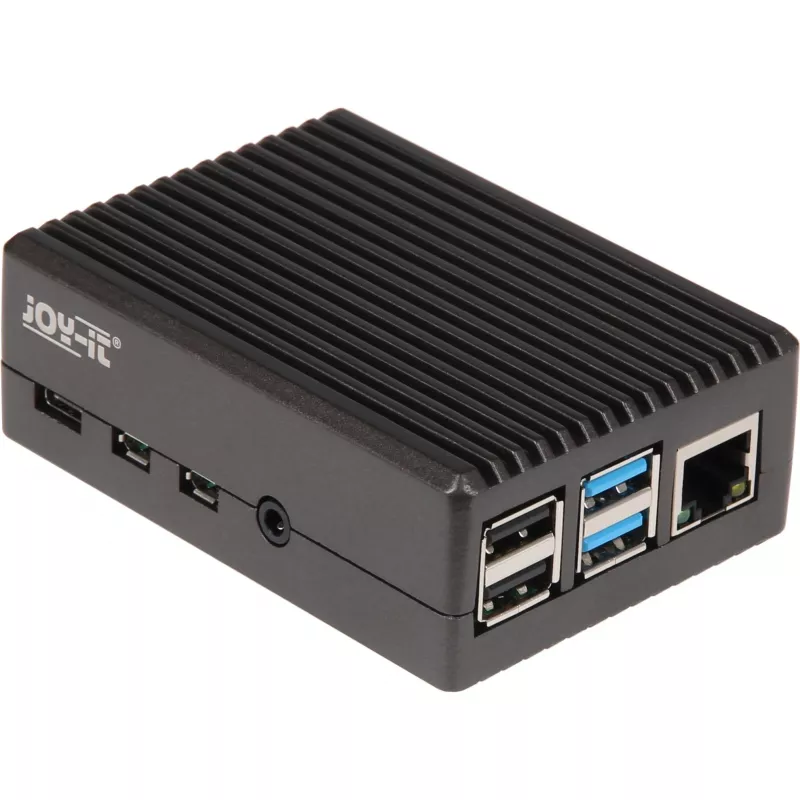 Aliumininis korpusas Raspberry Pi 4 B (juodas (matinis))