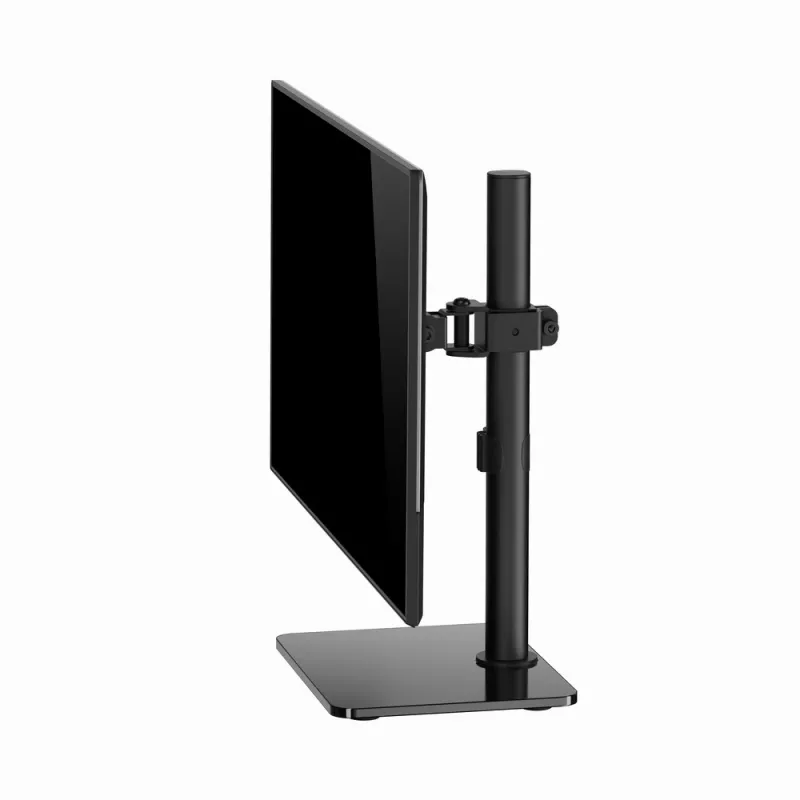 Monitoriaus stalo stovas GEMBIRD MS-D1ST-03 pilno judesio 17–32 colių ekranams, plieninis, juodas, VESA 75x75–100x100, 9 kg