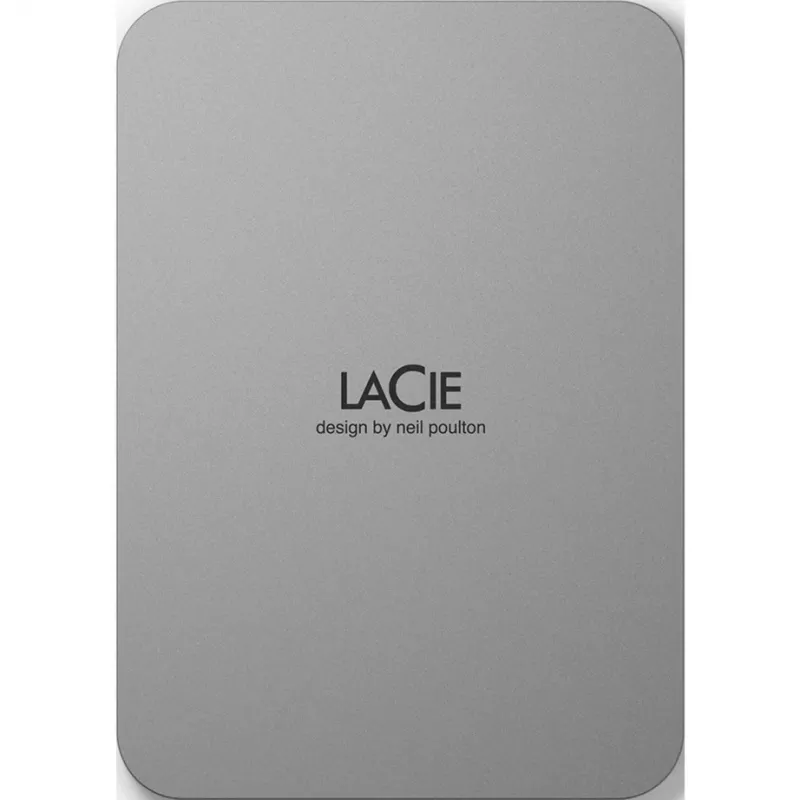 Lacie STLR2000400 saugojimo diskas, 2 TB, pilkas, USB 3.2 Gen 1 – USB-C