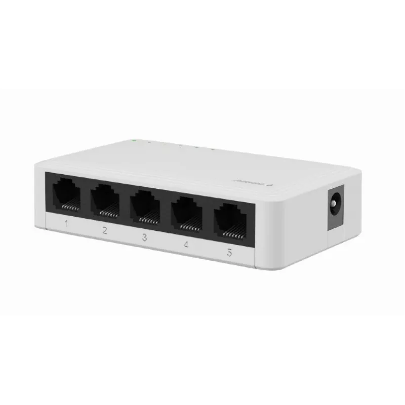GEMBIRD 5-PORTŲ GIGABITINIS LAN JUNGIKLIS, BALTAS