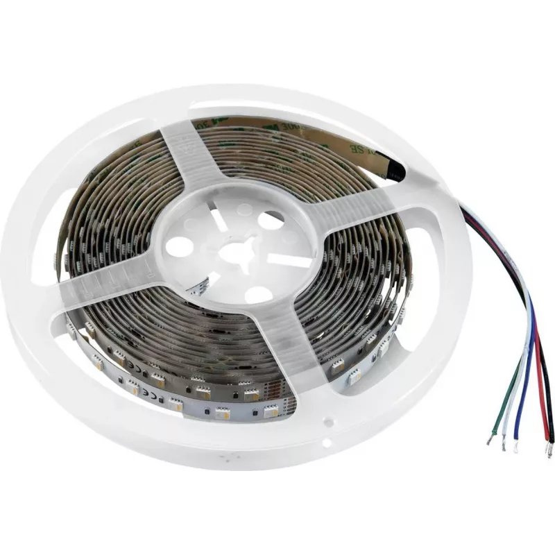 LED juostelė EUROLITE 50530141 5m RGBWW 24V — 5 m, RGB + šilta balta, 24 V