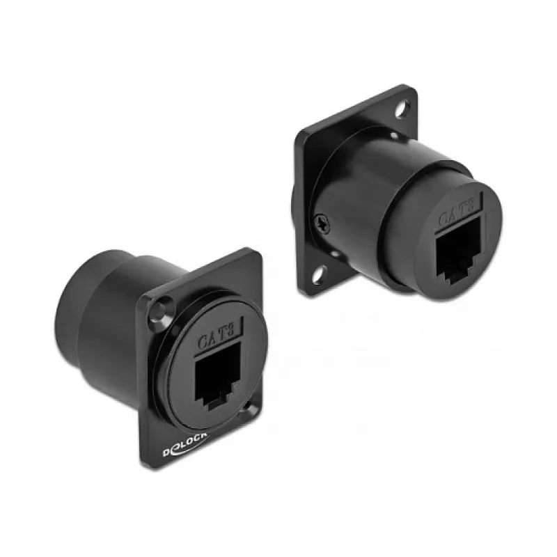 DeLOCK 86783 jungčių adapteris RJ-11 Juodas