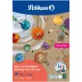 Pelikan piešimo ir karpymo bloknotas A4, 120 g/m², 20 lapų, natūralus, FSC (102360)