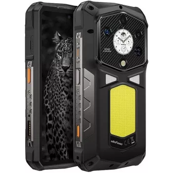 Patikimas išmanusis telefonas UleFone Armor 29 Ultra — 6,67 col. FHD+ ekranas, MediaTek Dimensity 9300+, 16 GB RAM, 5G, Dual SIM, 21 200 mAh baterija, juodas