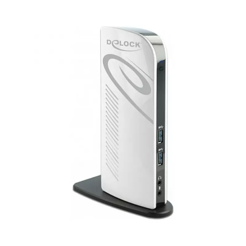 USB dokinė stotis DeLOCK 87771 dvigubas HDMI Full-HD USB 3.2 LAN Audio