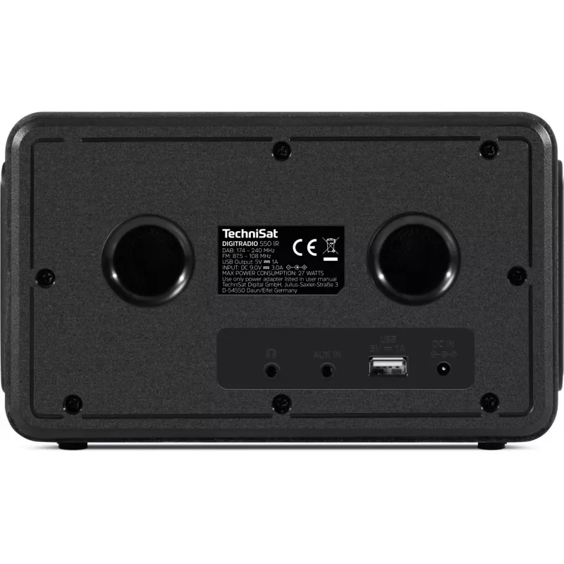 Asmeninis radijas TechniSat DigitRadio 550 IR Skaitmeninis DAB+ FM 100W