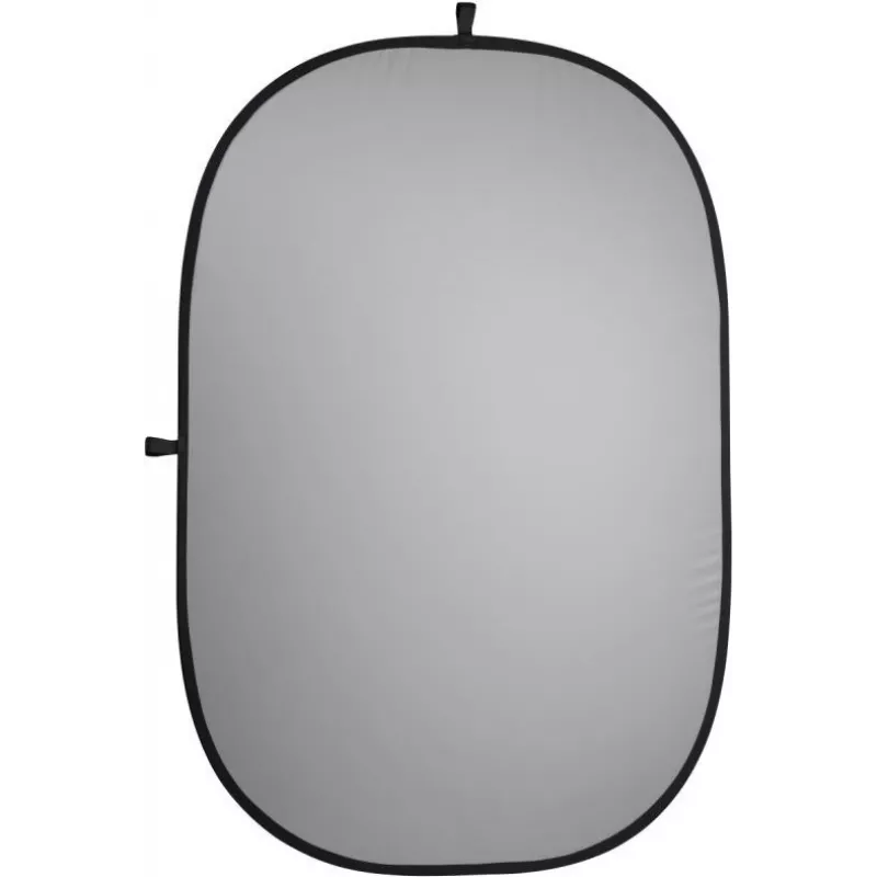 Walimex 2in1 Falthintergrund pilka/mėlyna (180x210 cm), 18287 (1018287)