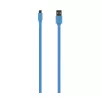 USB laidas Tellur TLL155011 1m USB A Micro-USB A Mėlynas