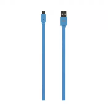 USB laidas Tellur TLL155011 1m USB A Micro-USB A Mėlynas