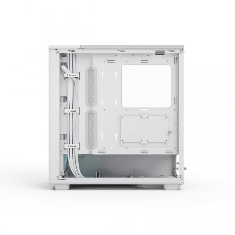 Fractal Design Epoch baltas TG RGB Clear Tint