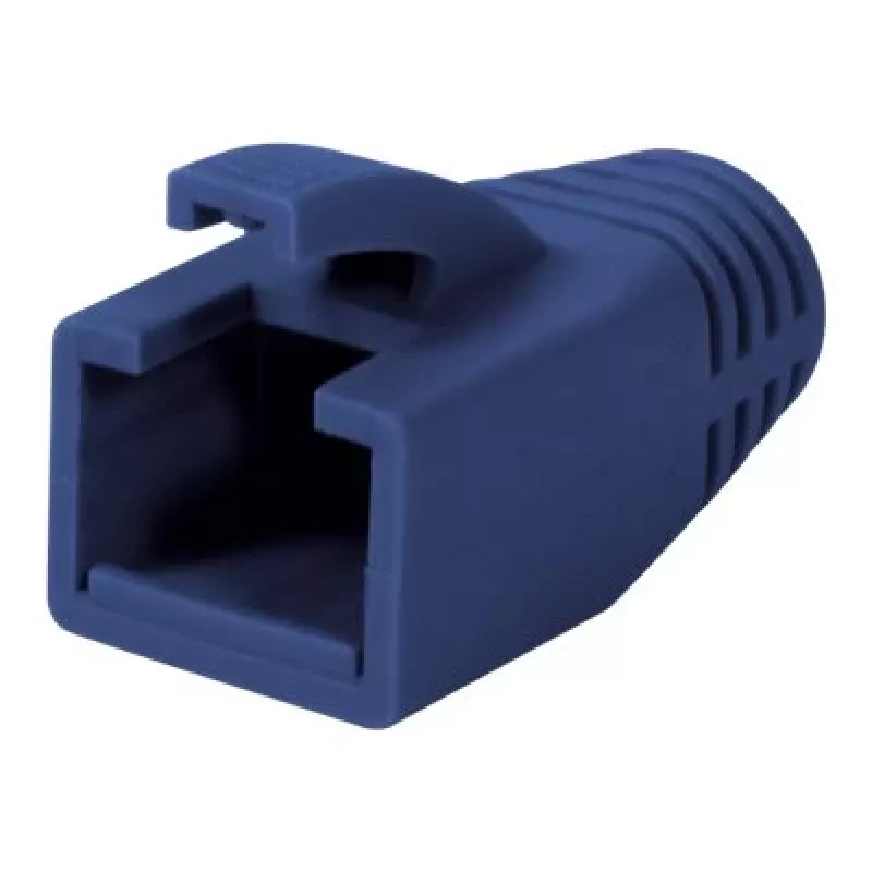 Logilink | RJ45 kištuko reljefinis gaubtelis, 8,0 mm (50 vnt.) | MP0035B | Mėlyna