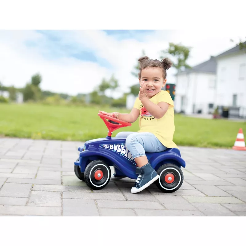 Važinėjamas automobilis Simba-Dickie BIG Bobby-Car, stūmimo pavara, amžius 1–5 m., 4 ratai, mėlynas/raudonas