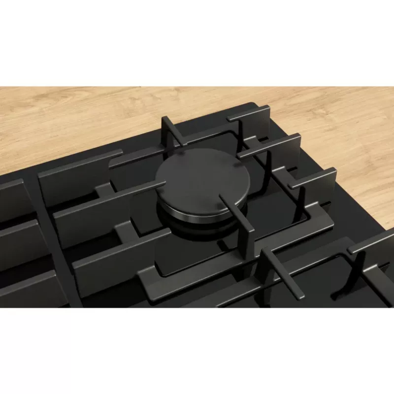 Bosch Serie 8 PRS9A6H40 kaitlentė juoda įmontuojama 90 cm dujinė 5 zonos