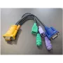 ATEN LIN5-27X6-U21G - Klaviatūros / vaizdo / pelės (KVM) laidas - 18 kontaktų SPHD (W) į USB, PS/2, HD-15 (VGA) (LIN5-27X6-U21G)