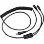 Honeywell - Tastaturweiche / Network kabelis - RJ-45 (M) - PS/2, 6-pin, maitinimo šaltinis - 3,0m - aufgespult - Juoda (CBL-720-300-C00)