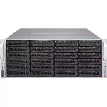 Supermicro SuperChassis 847BA-R1K23LPB 4U 36-Bay Server Chassis 1200W Redundant