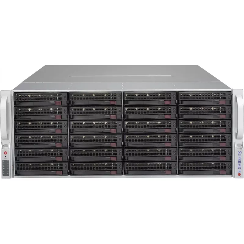 Supermicro SuperChassis 847BA-R1K23LPB 4U 36-Bay Server Chassis 1200W Redundant